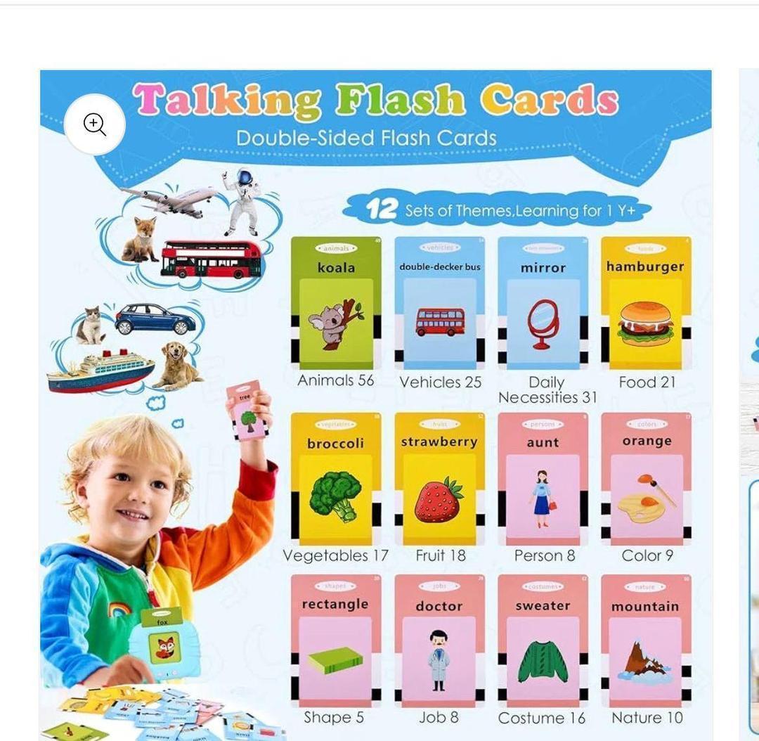 Interactive Animal Learning E-Book for Kids 3-5 Years